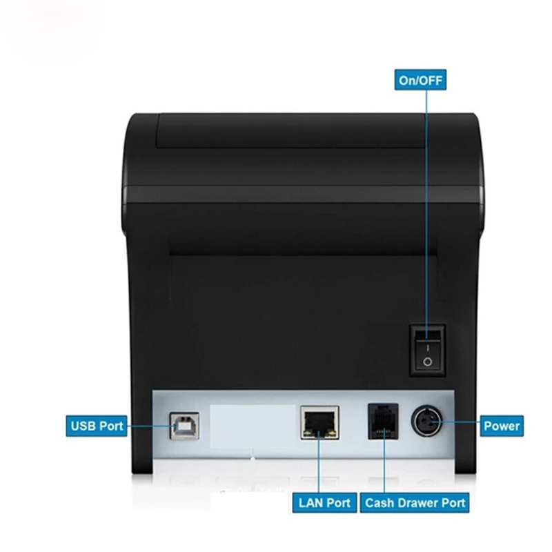

Thermal Receipt Printer 230mm/s Auto Cutter POS Small ticket printer