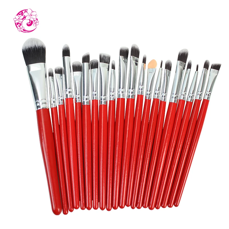 

ENERGY Brand Professional 20pcs Makeup Wool Fiber Hair Brush Set Make Up Brushes Brochas Maquillaje Pinceaux Maquillage hs20