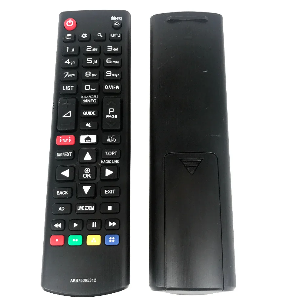 NEW Replacement AKB75095312 LCD TV Remote control 43UJ634V-Zd 24LJ480U 24MT49S 28LK480U with IVI Fernbedienung