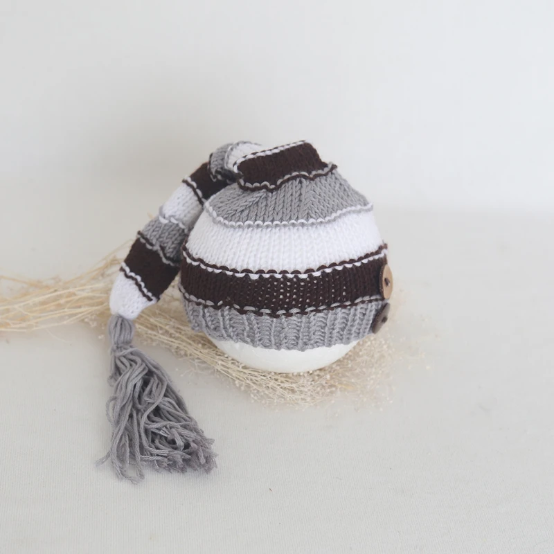 cable hat with pom pom baby boy girl knit hat hand knitted baby hat newborn photo props Ready to ship