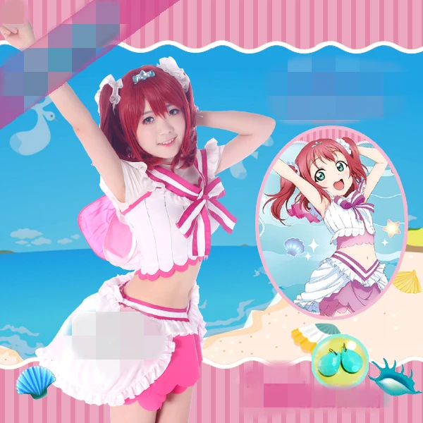 

Love Live!Sunshine!! Koibininaritai AQUARIUM Kurosawa Ruby Cosplay Costume Custom-Made Free Shipping B