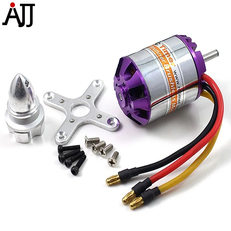 Rctimer A3548/4 3548 1100KV Outrunner Brushless Motor 4.0mm Shaft compatible 3-6S LiPo/70A ESC FPV Multirotor Quadcopter Motor