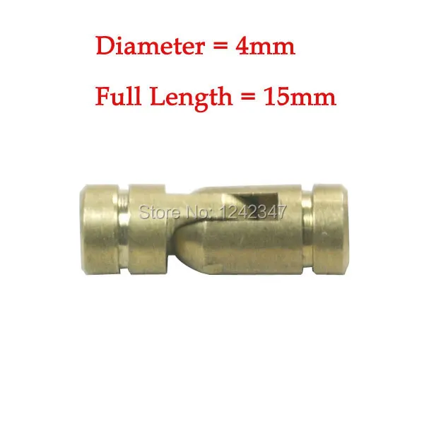 CH4X15 4mm Diameter Miniature Gift Jewelry Wood Box Cabinet Invisible Concealed Insert Brass Barrel Cylinder Mini Hinge