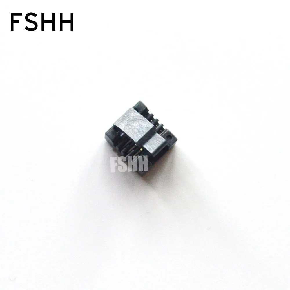 Black clamshell 150mil SOP8 SOIC8 test socket IC socket Clamshell Adapter socket (Back pin SMD) SMT test socket