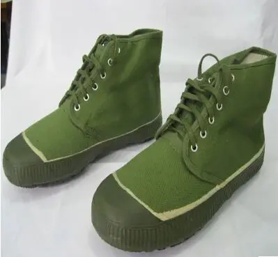 Botas militares do esporte do estilo para homens, sapatas do esporte do verde do exército vermelho