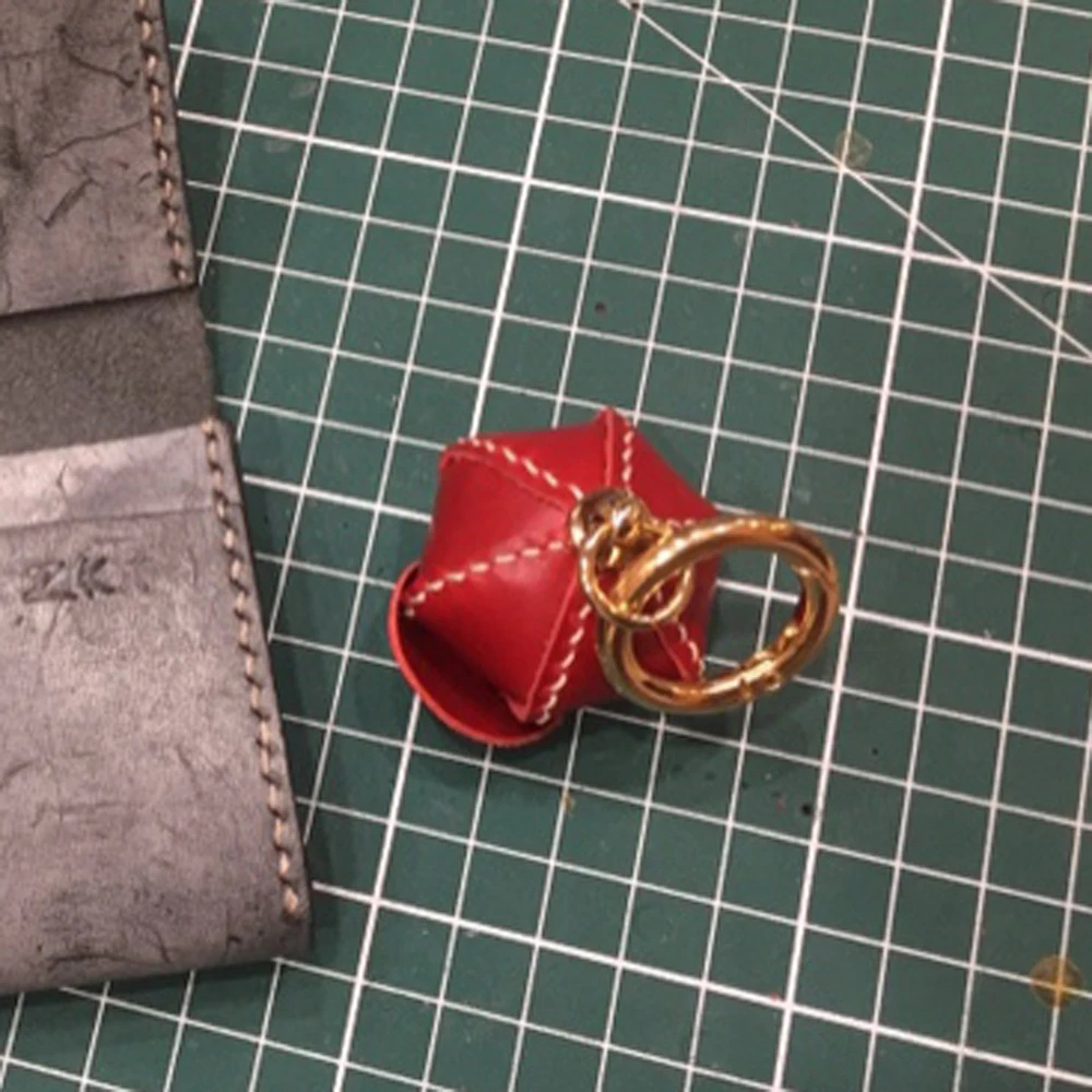 DIY leather craft hat design bag key ring hanging  die cutting knife mould hand machine punch tool template set