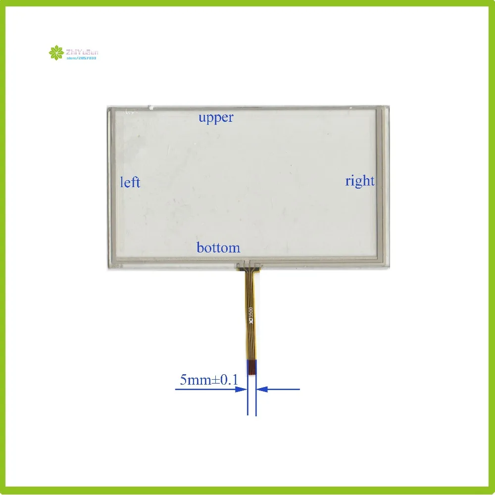 ZhiYuSun  compatible 155mm*88mm NEW 6.2 inch 4 line For Car DVD touch screen panel 155*88 Sensor glass