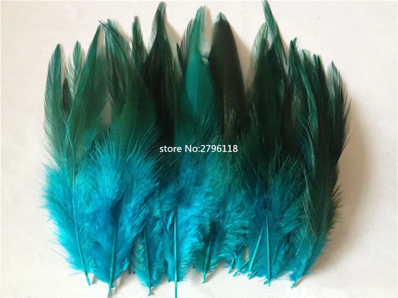 50 PCS Natural Colourful Rooster Feathers Fly Tying Bulk Feathers Christmas Decorations For Home Wedding New Year Cosplay Sale