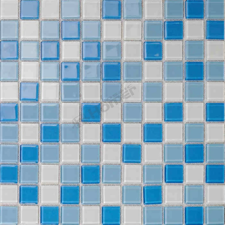 express shipping free!! blue crystal glass mosaic tiles, kitchen backsplash, bathroom  shower tiles blue swimming pool tiles