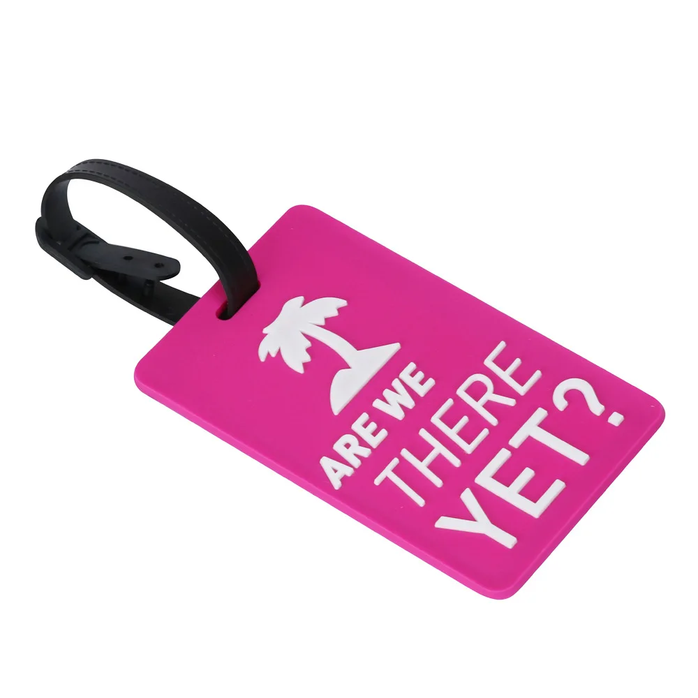 2018 New Suitcase Luggage Tags Identifier Label ID Address Holder Environmental Protection Cover Luggage Tag Travel Accessories