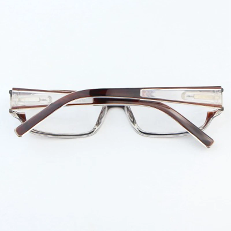 Reading glasses for women Spectacles Square Frame Clear Temple Design Fashion Glasses magnifier Diopters Sight Reader Gafas H5