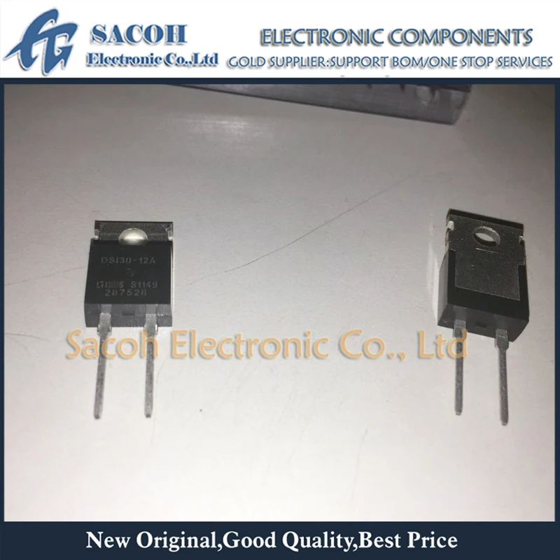 

Refurbished Original 10Pcs/Lot DSI30-12A OR DSI30-08A OR DSI30-14A OR DSI30-16A TO-220 30A 1200V Single RECTIFIER BRIDGE