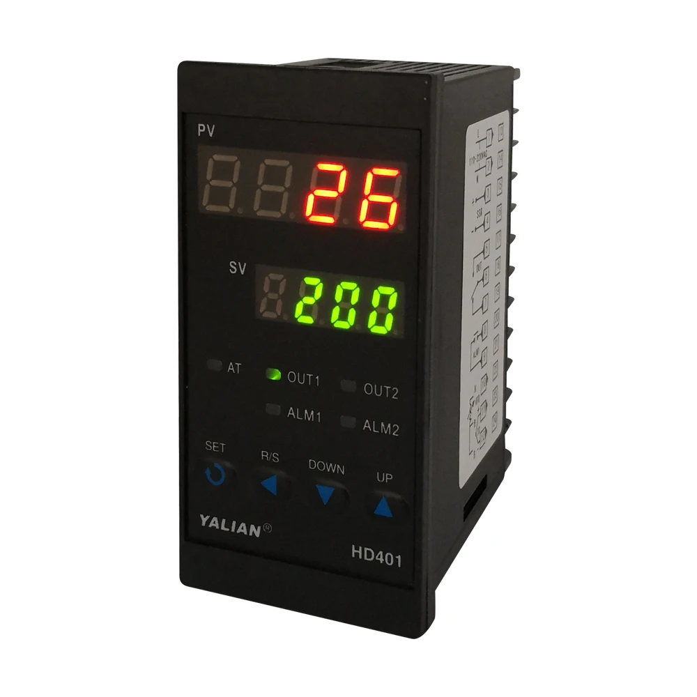 the most latest temperature controller Max test temperature 1372 °C thermoregulator with dual display and alarm relay output