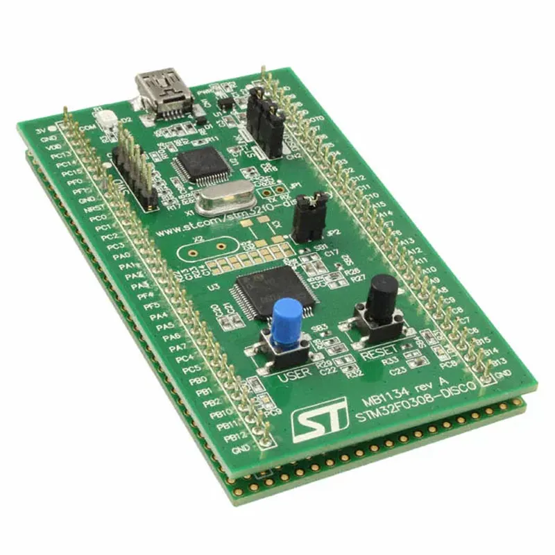 1 pcs x STM32F0308-DISCO ARM STM32F0 Discovery Evaluation Board with STM32F030x ARM Cortex M0