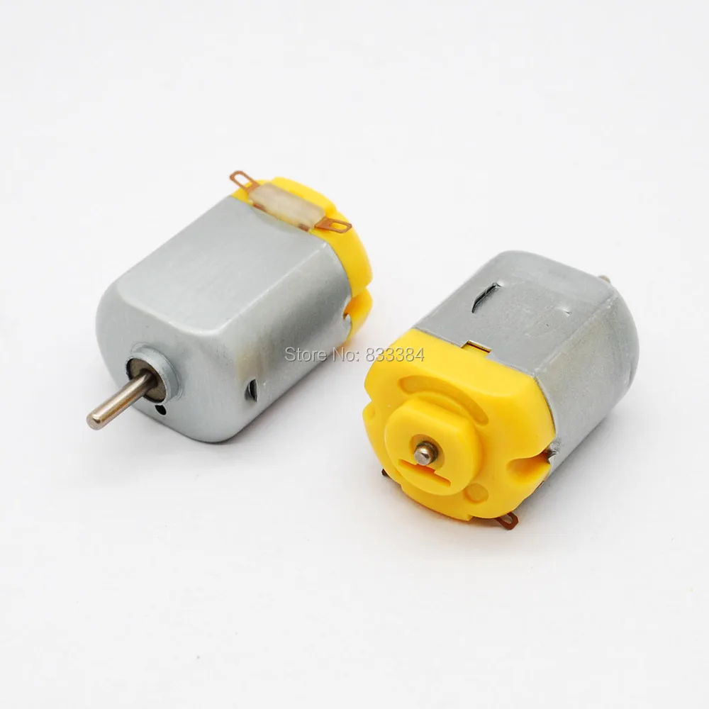 Low price 50pcs 130-16140 DC Motor Standard 130 toy motor with varistor for digital products