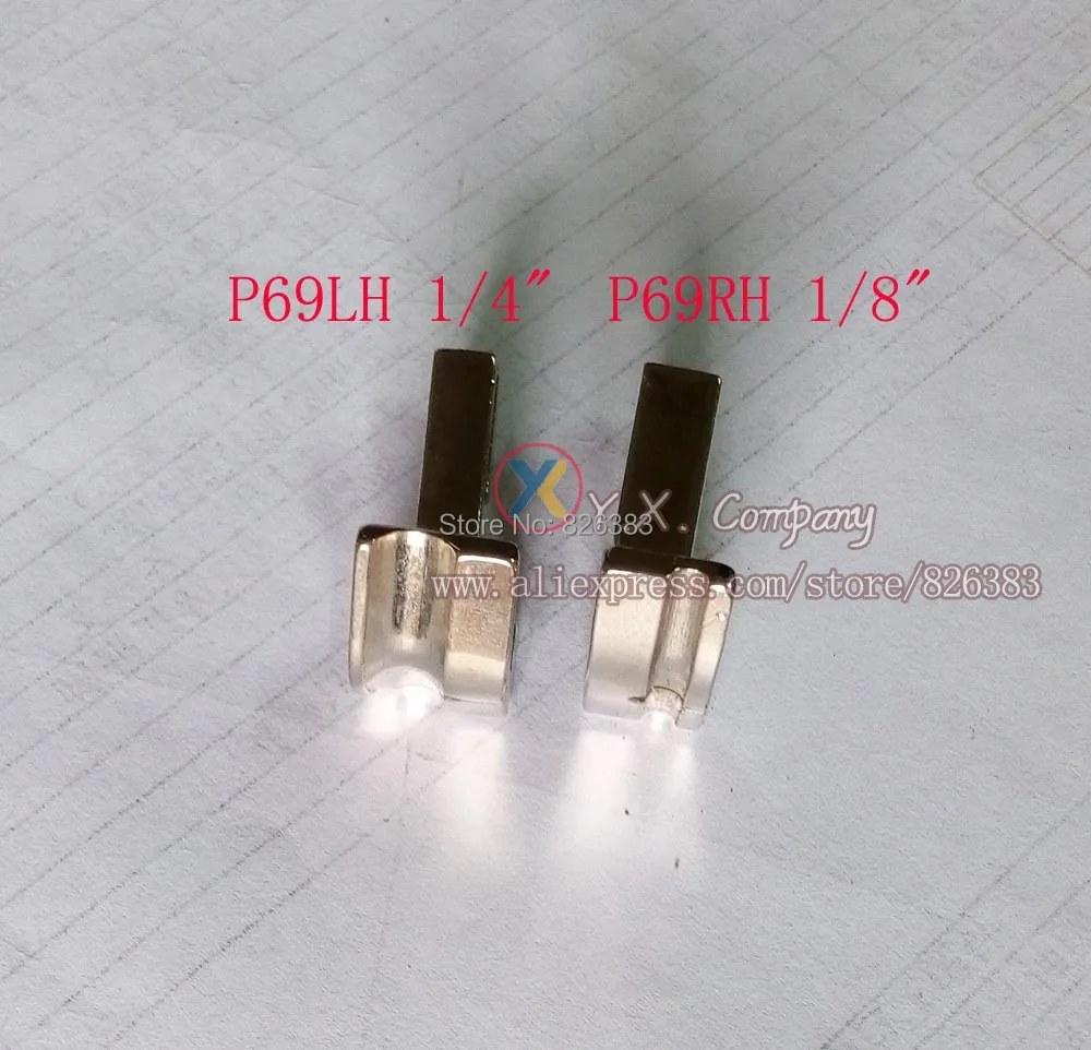 1 pieces  PIPING PRESSER FEET FOOT for JUKI DDL-5550, 8300 ,8700, 555 ,227, NO.P69RH/P69LH