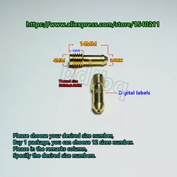 (12ピース/パック) carb n151.067パイロットジェットkz1000 gs1000 gs1100スロージェットdr-350 xs1100バイスインジェクターノズル