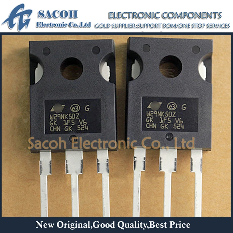 Refurbished Original 5Pcs/Lot STW29NK50Z W29NK50Z OR STW28NK60Z W28NK60Z TO-247 500V 31A Zener-Protected MOSFET