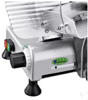 8 inch Semi Automatic Commercial electric slicer stainless steel casting Frozen meat  mincer  Sliced mutton
