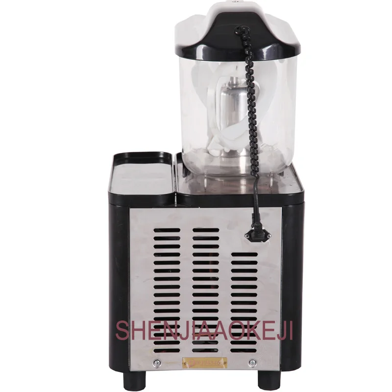 กระบอกเดียวหิมะละลายเครื่อง XC16 6L สแตนเลสขนาดเล็กเครื่อง slush สำหรับบ้าน 220 V 1 pc