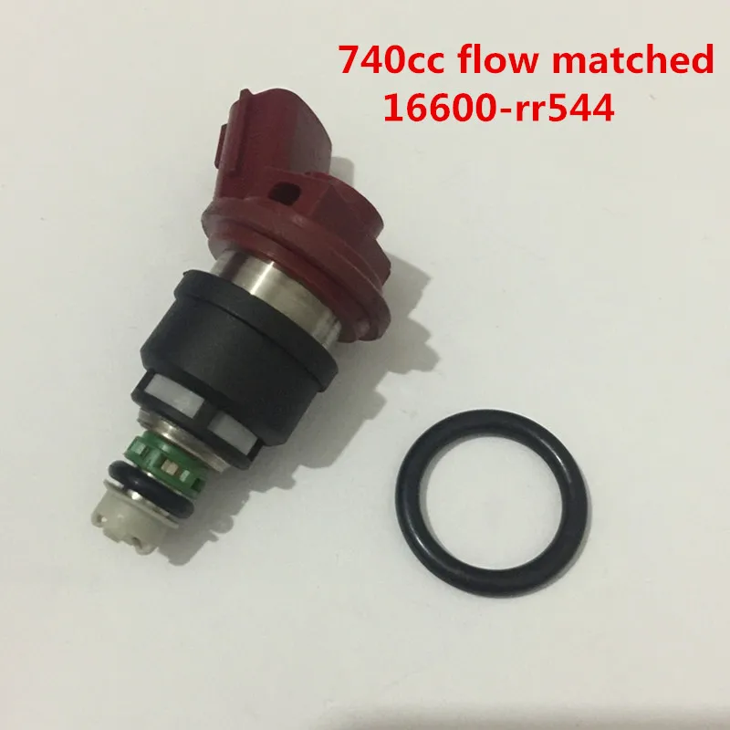 High performance 740cc fuel injector for Nismo 16600-rr544 for Nissan 240sx 180sx Silvia S13 S14 S15 SR20DET / KA24DE