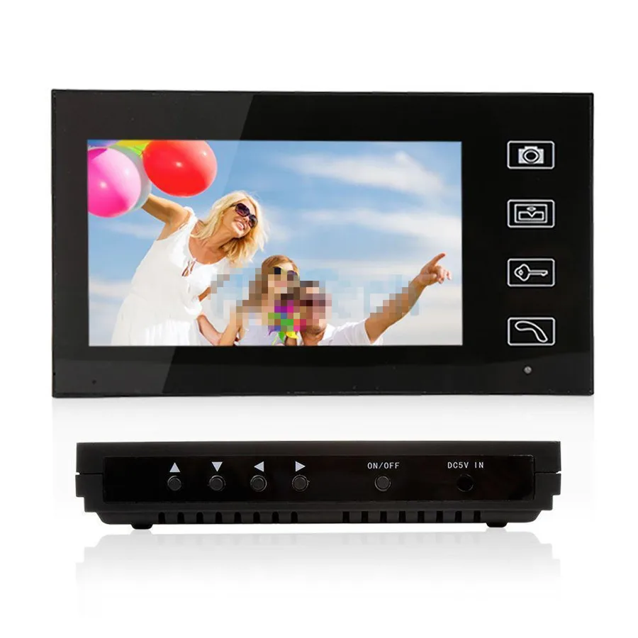 Videoportero inalámbrico para el hogar, Monitor wifi de 7 pulgadas, sistema de intercomunicación, cámara de seguridad para tomar fotos