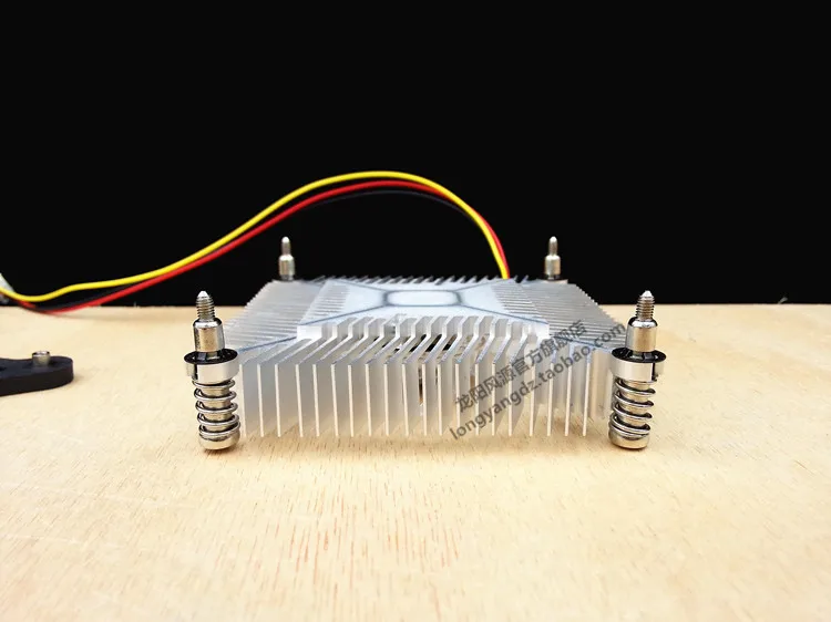 Ultra-thin CPU Fan For LGA1150 LGA1155 LAG1156 CPU Cooler With 70mm Silent Fan Comptuter CPU Cooling Fan With 3pin