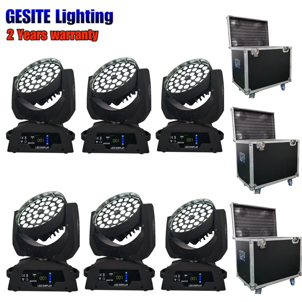 rode case 2018 36x15w 5-in-1 rgbw zoom wash led moving head for sale