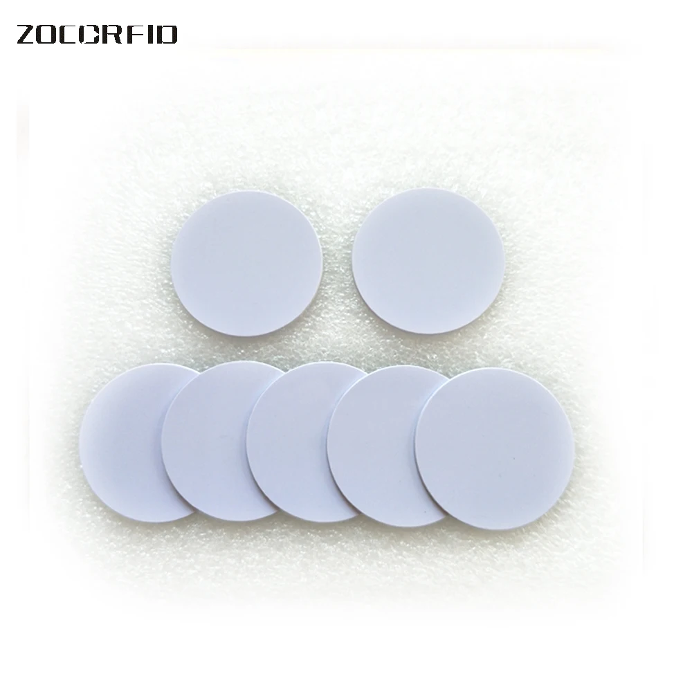 10PCS/lot RFID 125Khz ID Coin card EM4100 TK4100 ID Tag Keyfobs Token for Access control