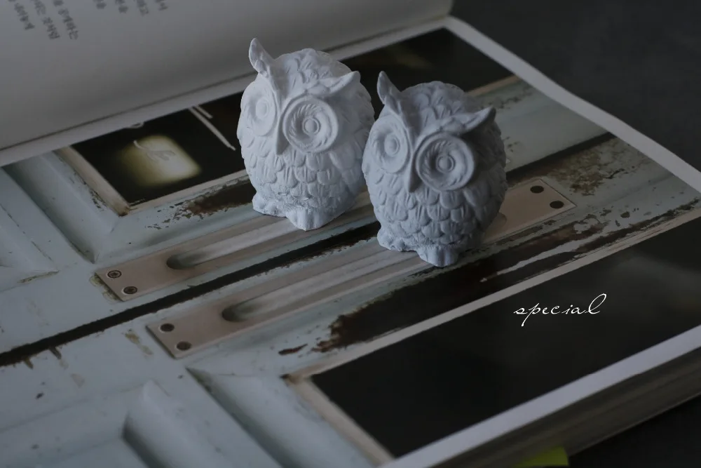 Mold Silicone Owl Shape Candle Molds Handemade Food Grade For Cake Decorations Aroma Stone Molds Moulds CIQ,EEC,CE / EU PRZY 001