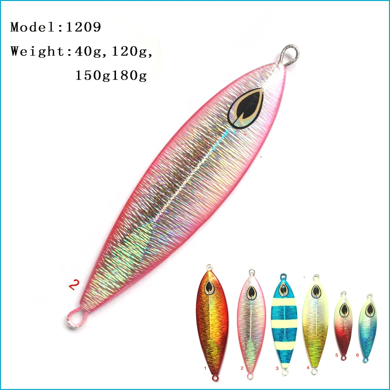 Metal lure for squid fishing, new model, 100G, 2 pcs/lot, free shipping