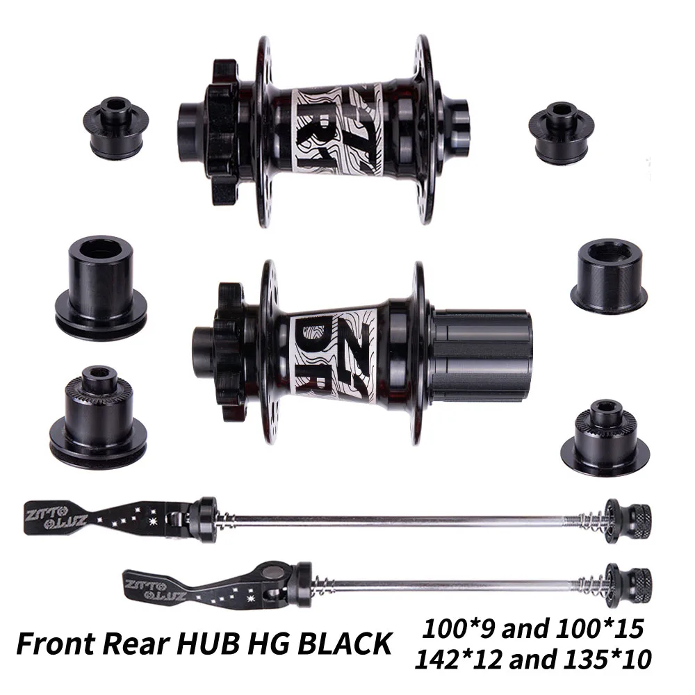 ZTTO Ratchet 54T Disc Brake MTB Hub 32H 32 Hole Thru Axle Maza