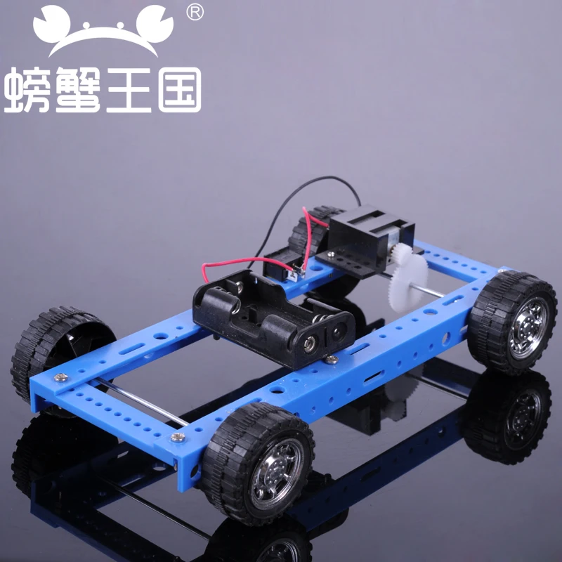 Electronic Automobile Miniature Engine Motor Science Experiment Educational Toy RC Car Prefabricated Machine Technology kit