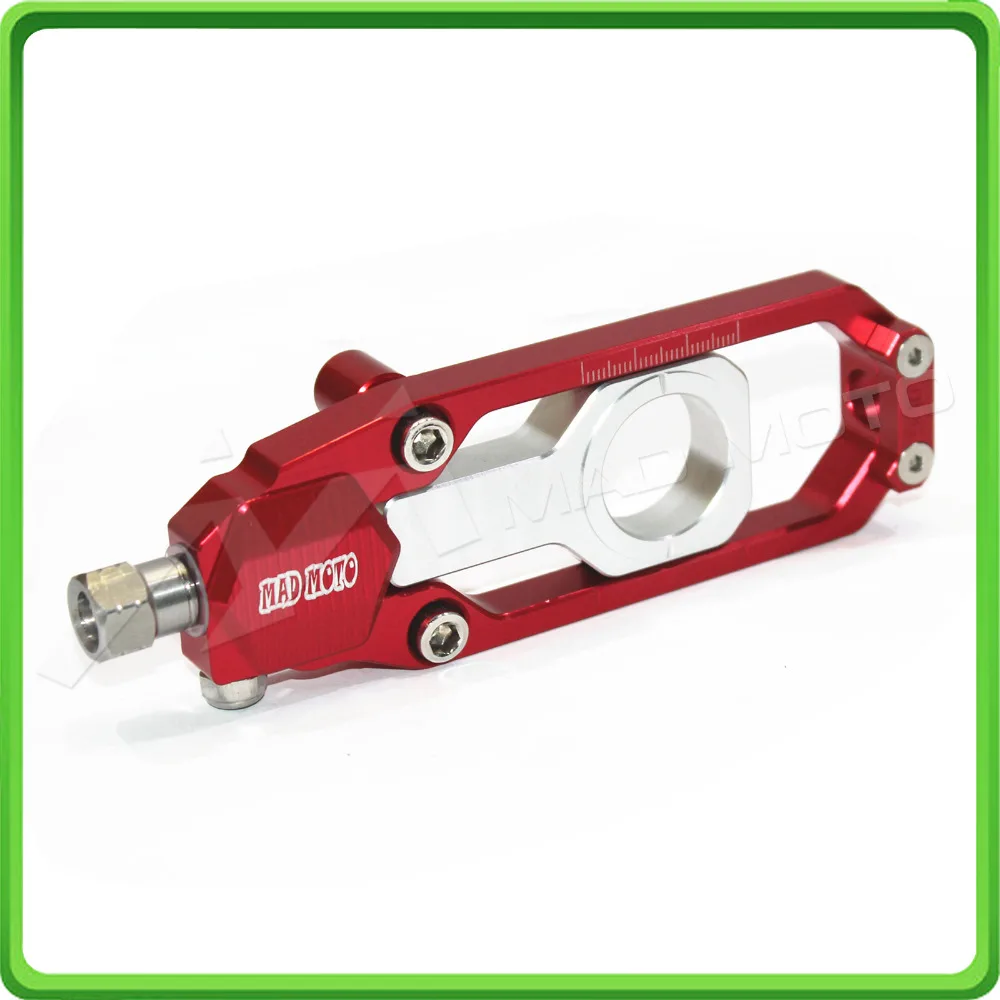 Motorcycle Chain Tensioner Adjuster fit for HONDA CBR 1000 RR CBR1000RR 2008 2009 2010 2011 2012 2013 2014 2015 2016 Red&Silver