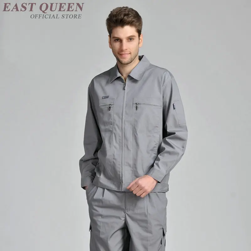 

Workshop uniform for men suits long sleeves overalls workshop overall high quality spring summer work clothes DD922 L