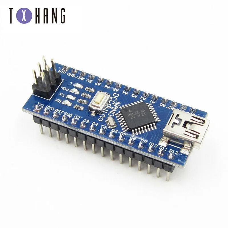 1個のナノV3.0 3.0コントローラ端子アダプタ拡張ボードナノioシールドシンプルな延長プレートarduinoのavr ATMEGA328P