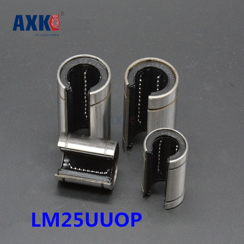 2023 New Rolamentos Ball Bearing Lm25uuop Bearing 25mm Linear Motion Ball Bush Bushing For Guide Rod Round Shaft Nanjing Parts