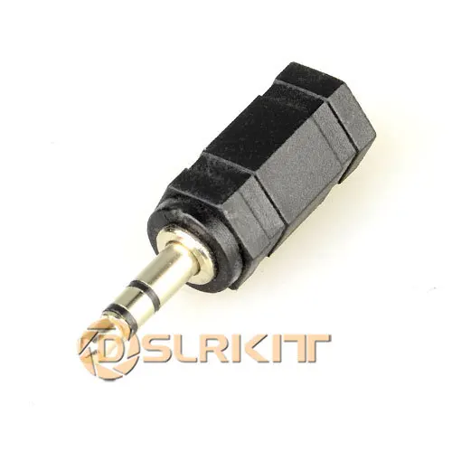 3.5 ミリメートルオス 2.5 ミリメートルメスプラグオーディオステレオヘッドホンジャックアダプタコンバータ