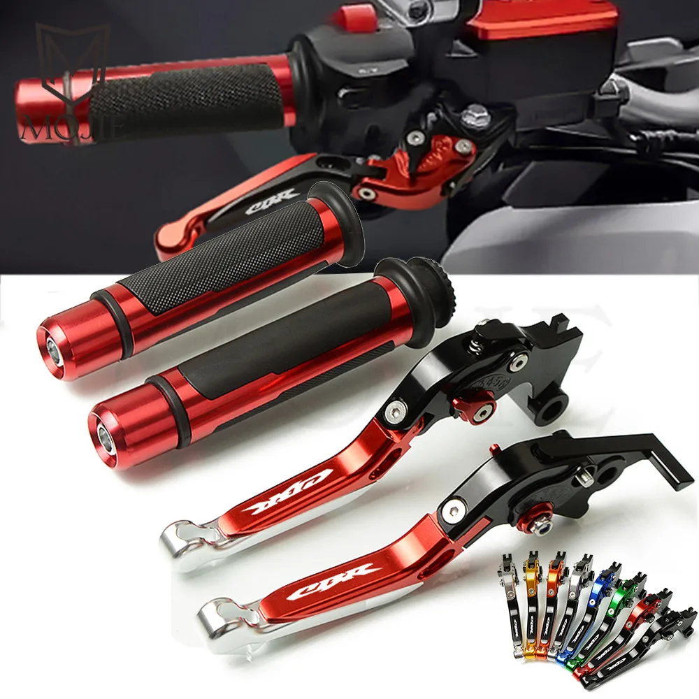 

For Honda CBR250R CBR 250R 250 CBR250 R 2011-2013 2012 Motorcycle CNC Adjustable Foldable Brake Clutch Lever Handle Grips Set