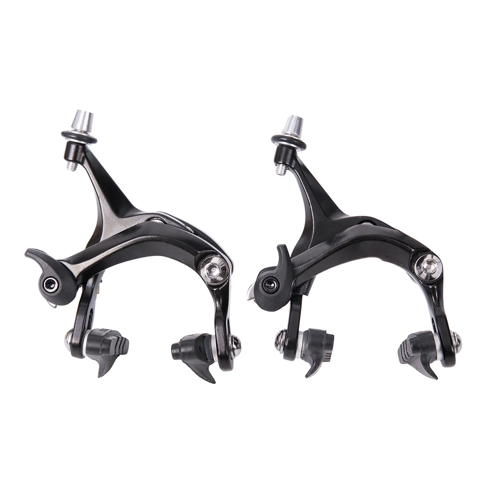 ZTTO Bicycle Parts Roadbike Bicycle Brake Racinge Dual Pivot Brake Aluminum Side Pull Caliper Front & Rear With Brake Pads 1 Set