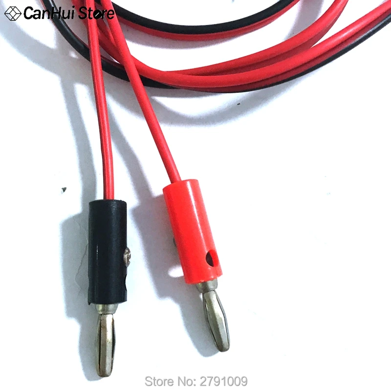 1m 4mm Double Head Banana Plug Test Leads 100cm Stackable banana plug Testing Cable High Voltage Test Leads Power test line