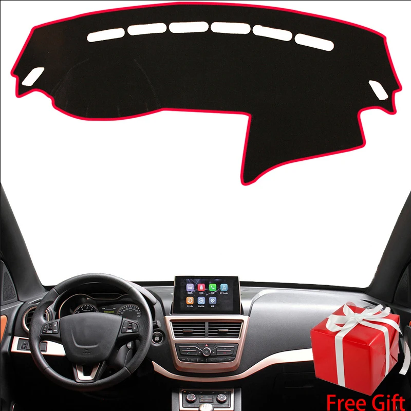 For besturn X40 2016 2017 2018 2019 Dashboard Cover Sun Shade Non-slip Dash Mat Carpet Car Stickers Interior Accessories