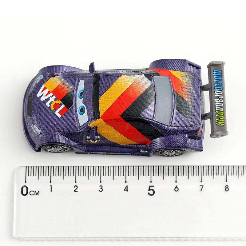 Pixar Cars 3 Mater Jackson Storm Ramirez Spielzeugautos McQueen 1:55 Druckguss-Metall-Legierung Modellautos 2 Kindergeschenke – Detail 24