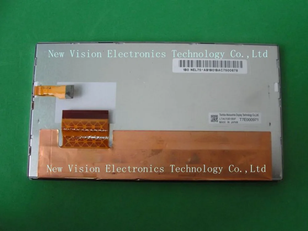 

LTA070B1B0F Original 7 inch 480*234 TFT LCD Screen Display