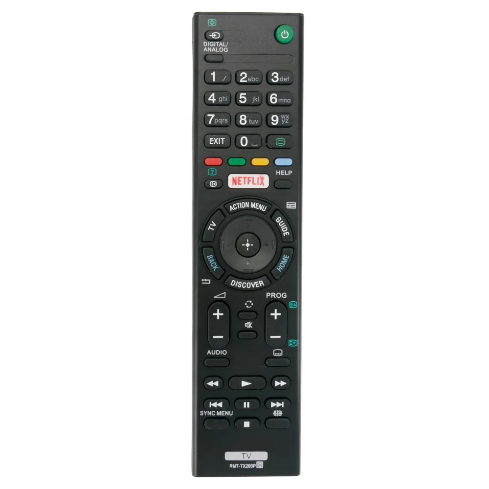 New remote control RMT-TX200P for Sony Bravia TV KD-43X8300D KD-49X8000D KDL-55X8200E  KD-49X7000D KDL-43W950D KDL-50W950D