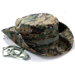 Tactical Airsoft Sniper Multicam Boonie Hat Camouflage  Military Army Cap Hunting Accessories