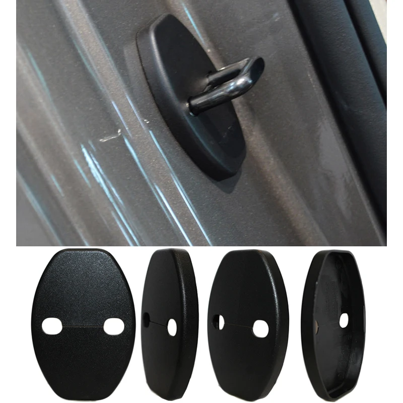 Car door lock protective cover for vw for volkswagen jetta tiguan Lavida 2013 santana  polo beetle passat 4pcs Car accessories