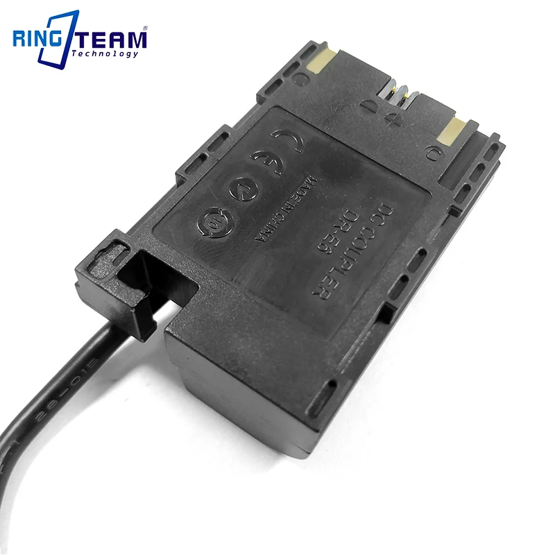 DC5.5x2.5mm à décodé ACK-E6 DR-E6 coupleur cc pour appareil photo Canon EOS 5D Mark II III IV 5D2 5D3 5D4 6D 6D2 7D 7D2 70D 60D 60Da 80D