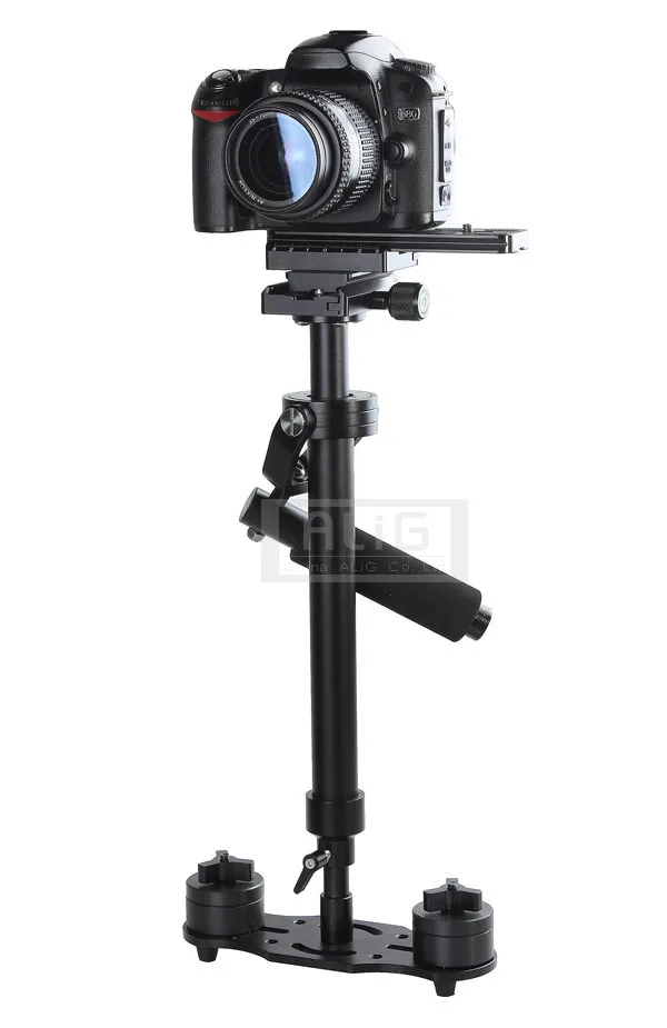 DSLR Rig Camera Handheld Mechanical Stabilizer 40cm for Video D5500 D3300 60D 70D E-M10 II Movie Kit S40 @