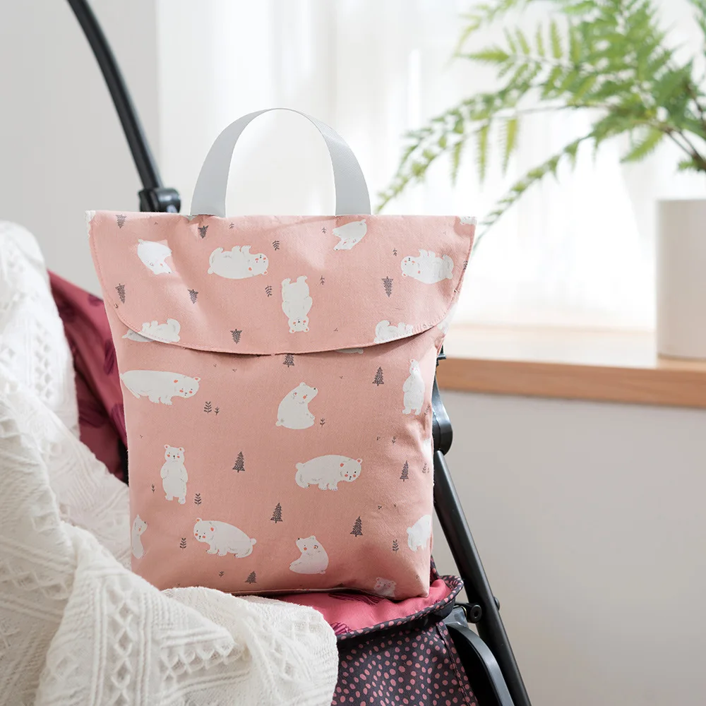 Sacs à couches étanches pour bébé, sac à dos réutilisable, housse de couche, sac de support sec pour les soins des mamans